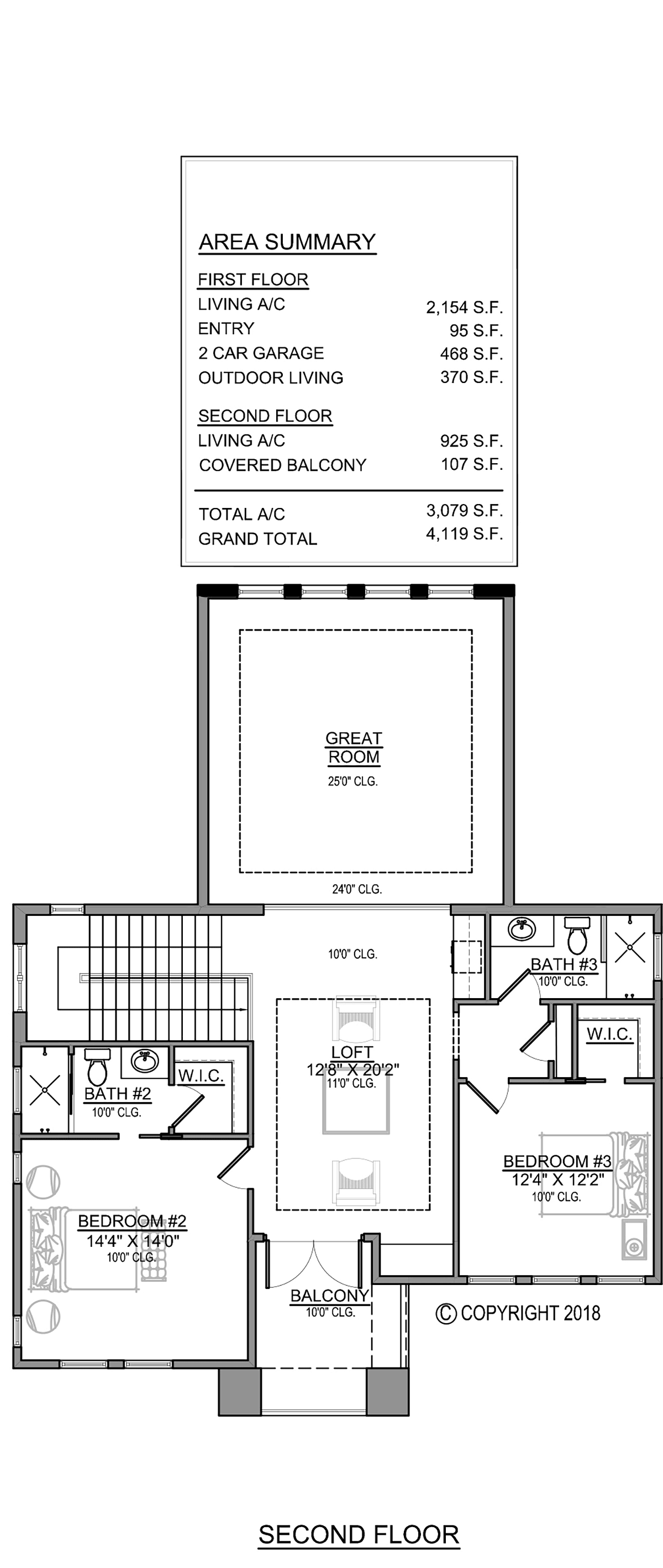 Modern Level Two of Plan 78132