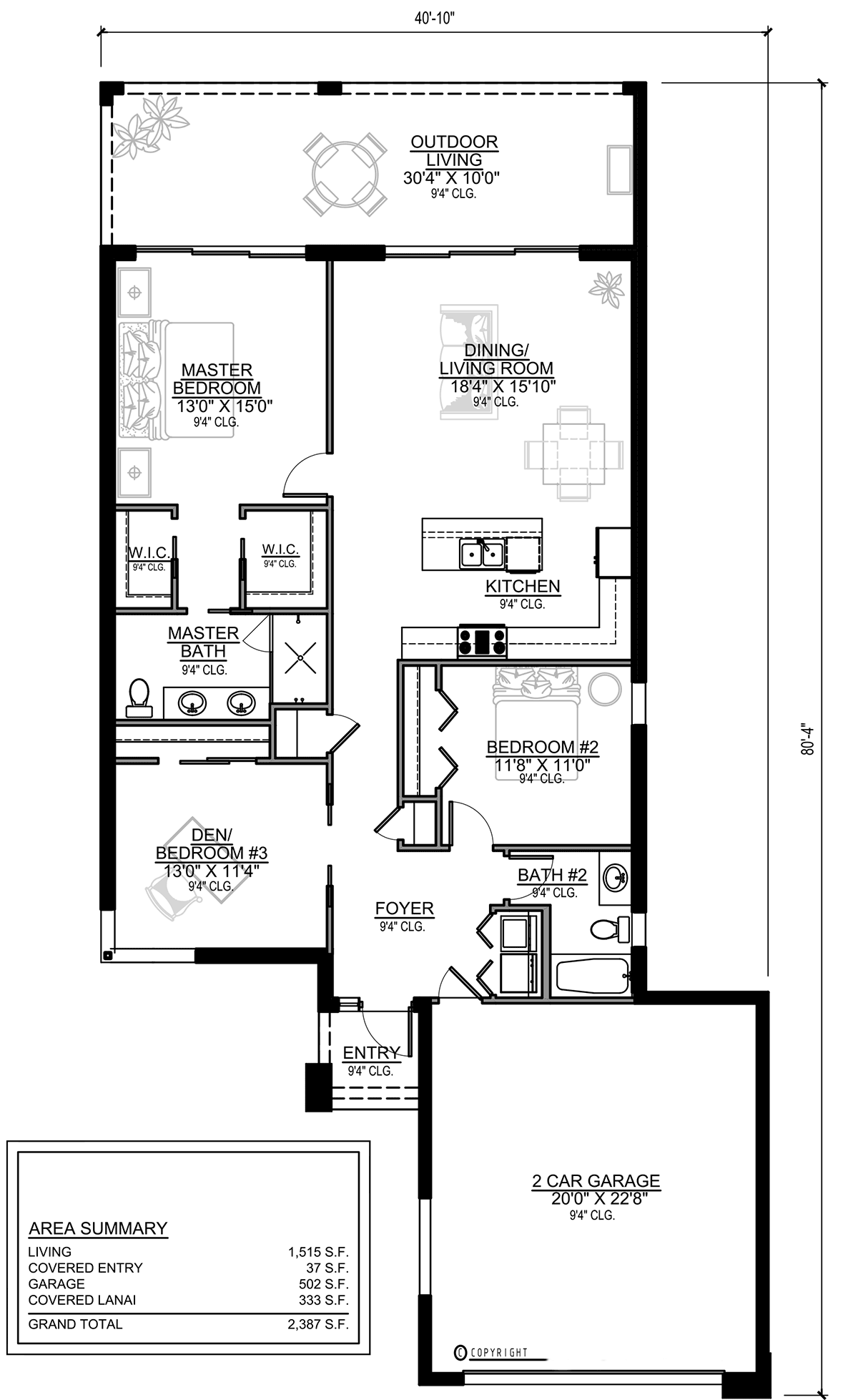 Contemporary Level One of Plan 78136