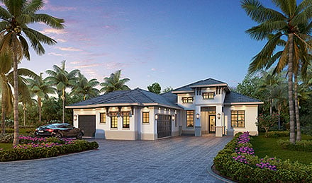 House Plan 78179 Elevation