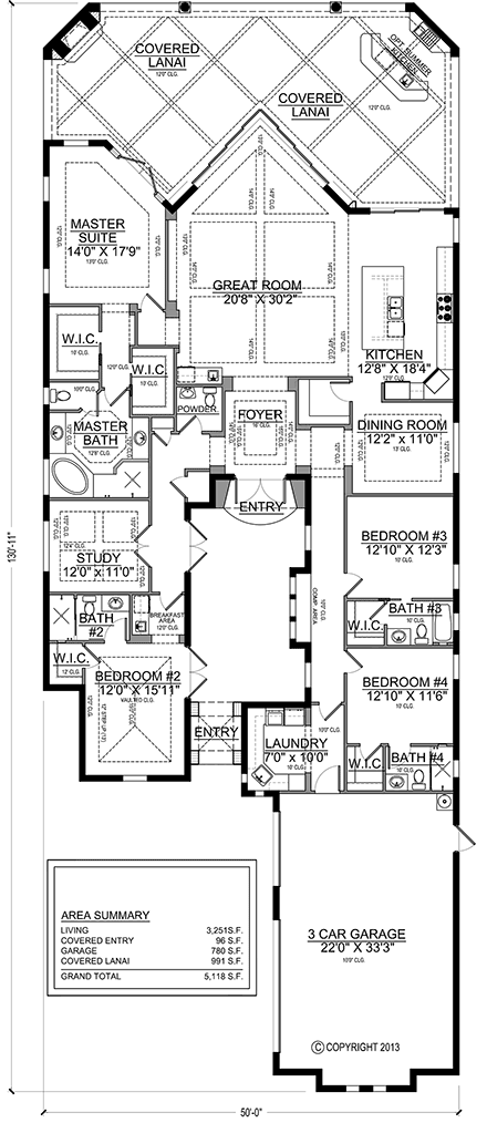 House Plan 78183 First Level Plan