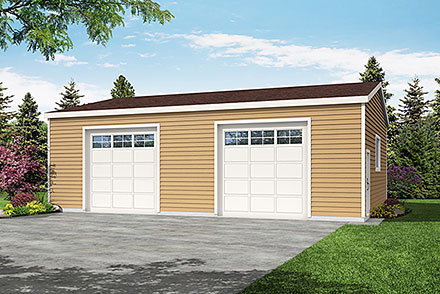 Prairie Saltbox Traditional Elevation of Plan 78415