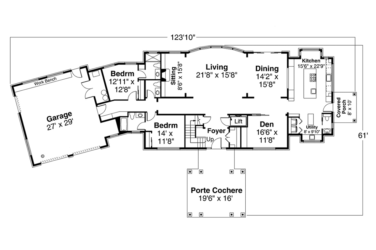 Colonial European Level One of Plan 78431