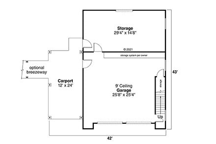 First Level Plan