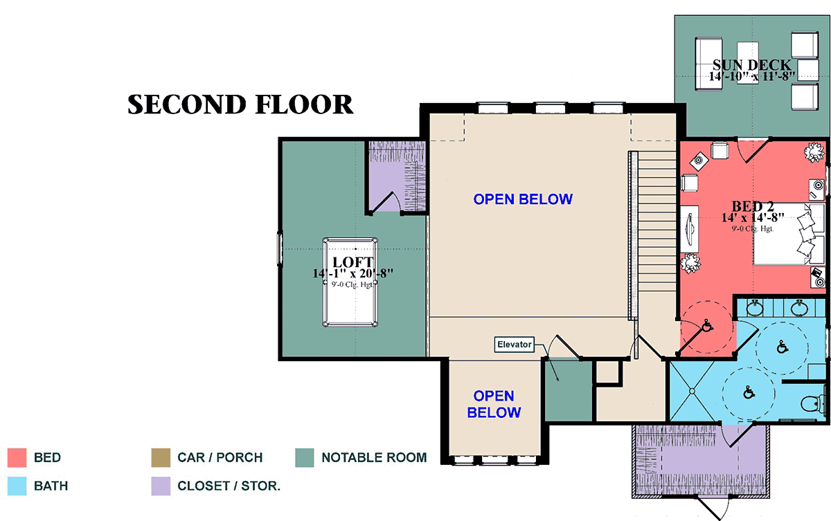 Contemporary Traditional Level Two of Plan 78510