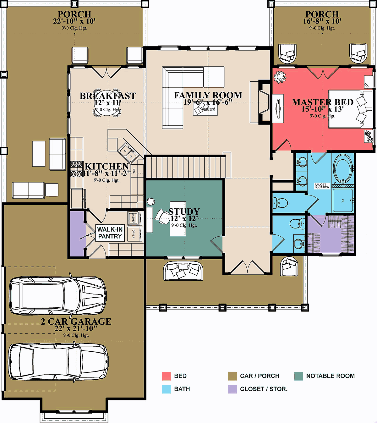 European Traditional Level One of Plan 78512