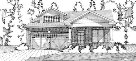Bungalow Cottage Country Traditional Elevation of Plan 78633