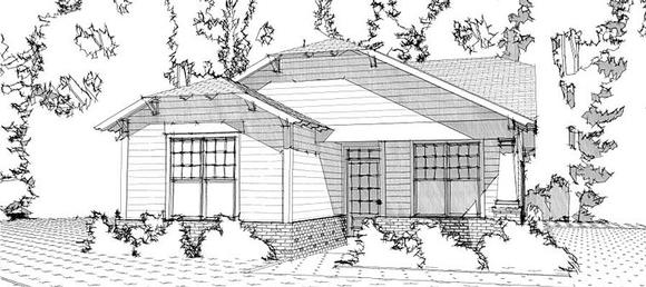 House Plan 78634 Elevation