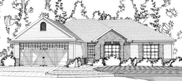 House Plan 78636 Elevation