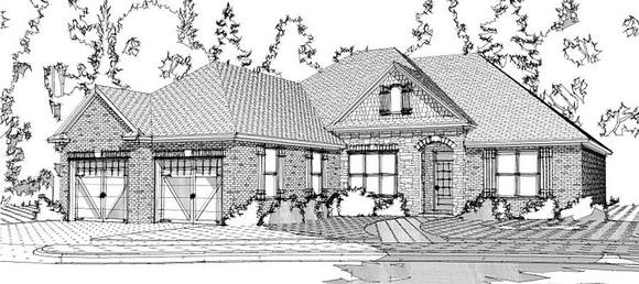 House Plan 78644 Elevation