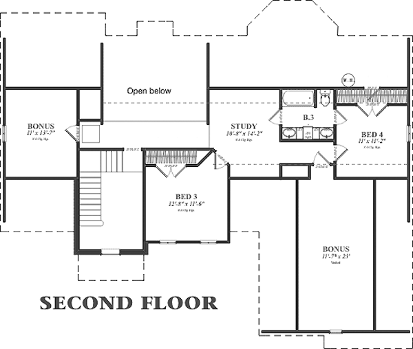 Traditional Level Two of Plan 78703