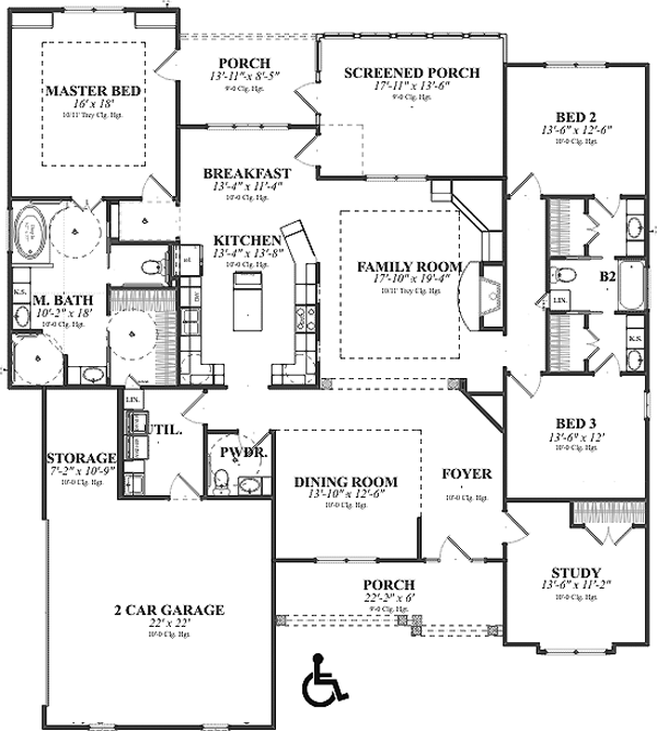 Traditional Level One of Plan 78706