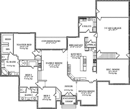 First Level Plan