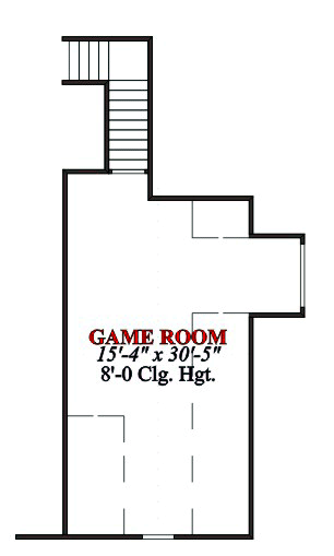 House Plan 78713 Second Level Plan