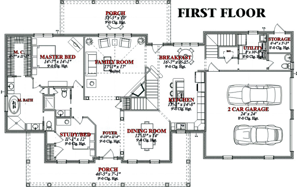 Traditional Level One of Plan 78723