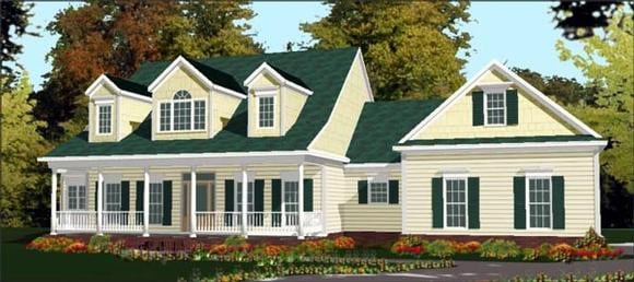 House Plan 78724 Elevation