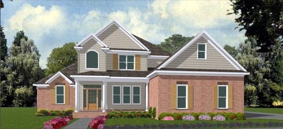 House Plan 78730 Elevation