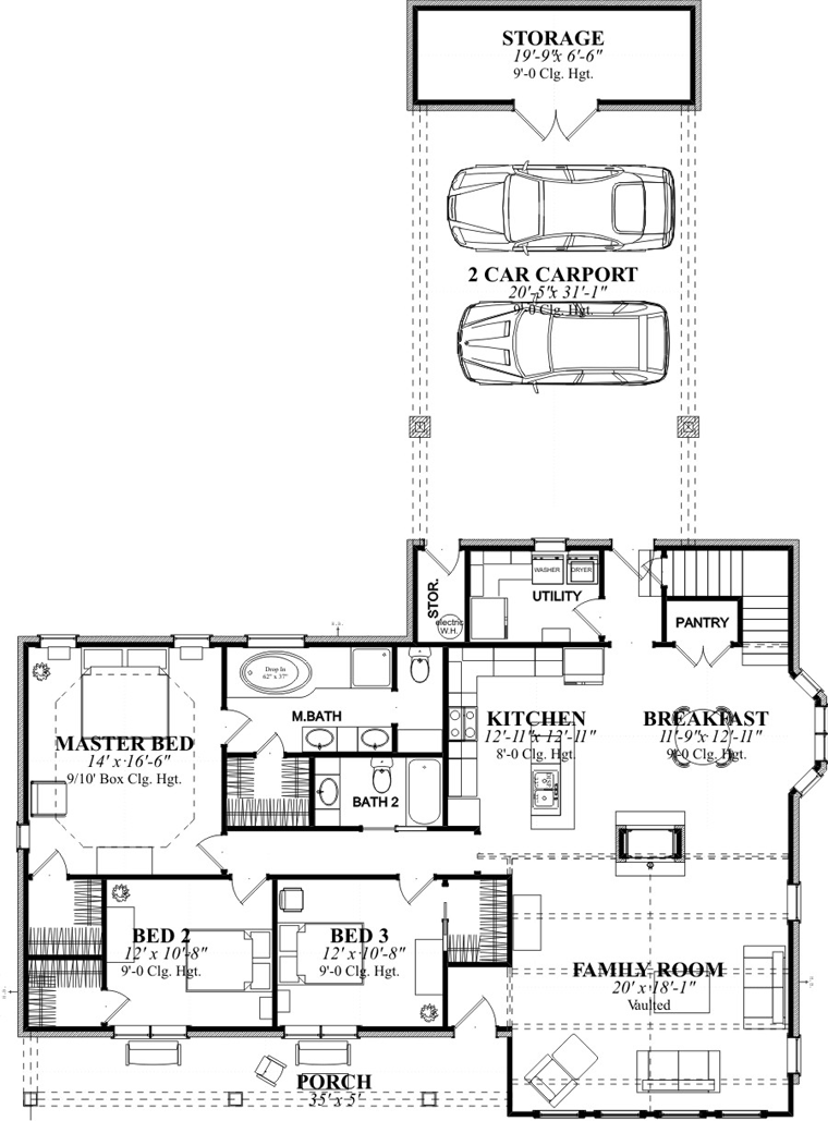 Country Level One of Plan 78733