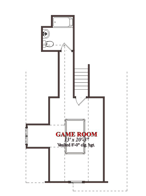 Craftsman Level Two of Plan 78753