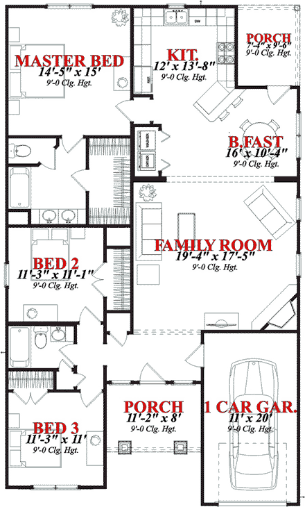 First Level Plan