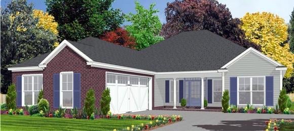 House Plan 78822 Elevation