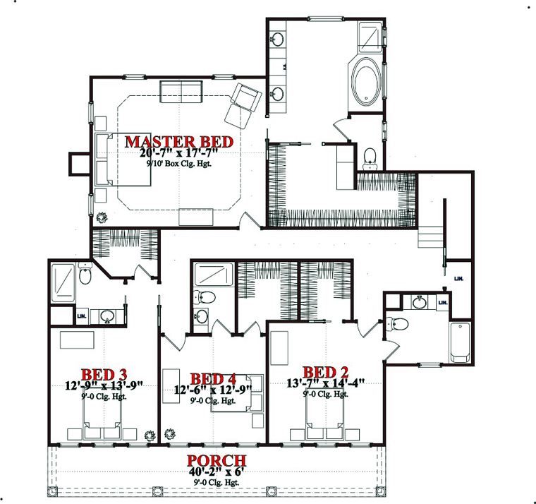 European Plantation Level Two of Plan 78830