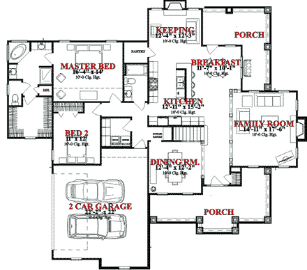 First Level Plan