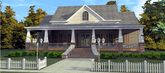 House Plan 78848 Elevation