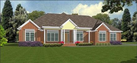 House Plan 78854 Elevation