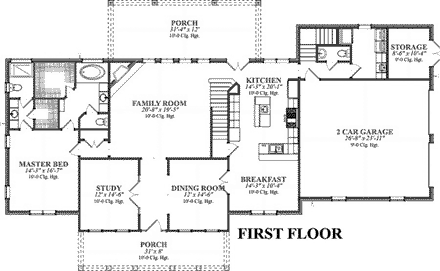 First Level Plan