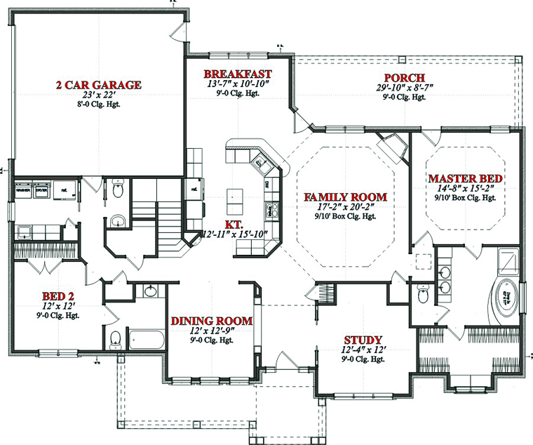 European Traditional Level One of Plan 78861