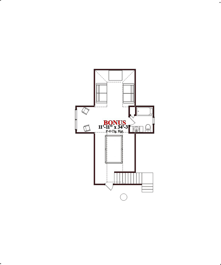 Colonial European Level Two of Plan 78873