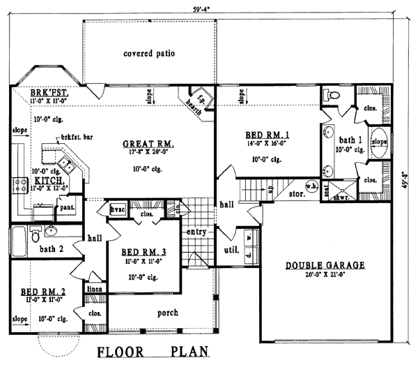 Country Level One of Plan 79007