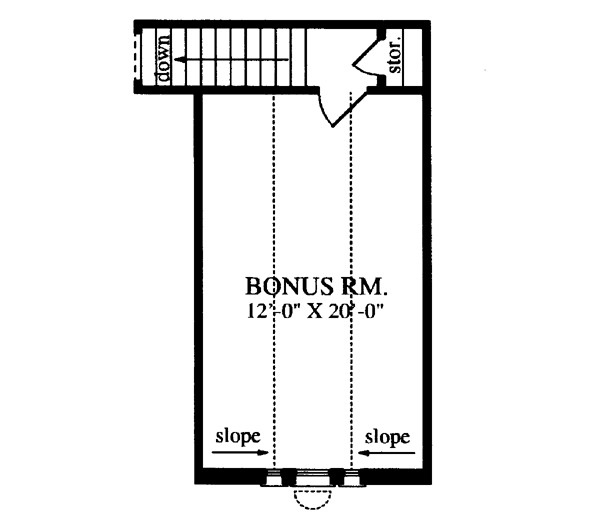 Traditional Level Two of Plan 79010