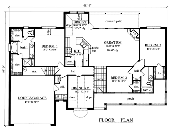 Country Level One of Plan 79013