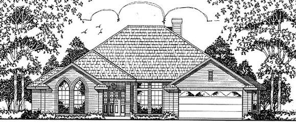 House Plan 79048 Elevation