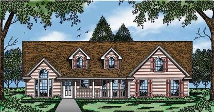 House Plan 79061 Elevation