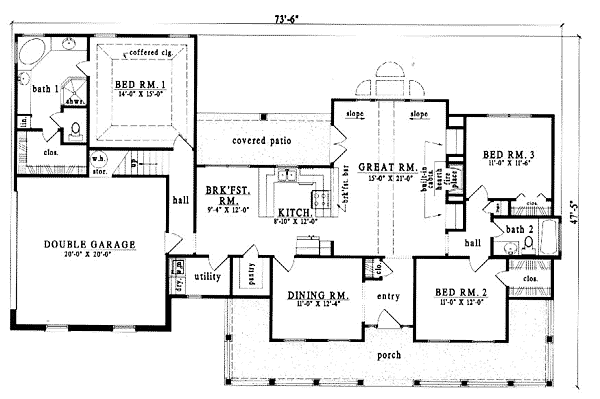 Country Level One of Plan 79066