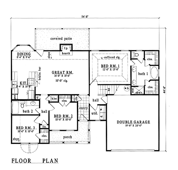 Traditional Level One of Plan 79077