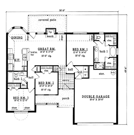 First Level Plan