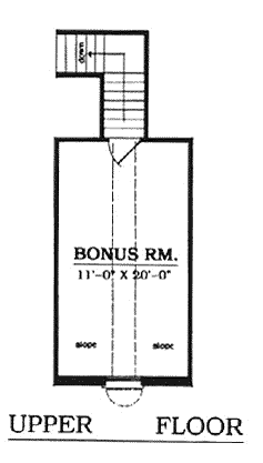 Country One-Story Level Two of Plan 79102