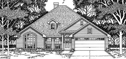 House Plan 79111 Elevation