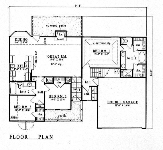 Traditional Level One of Plan 79132