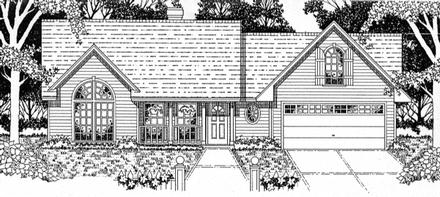 Traditional Elevation of Plan 79132