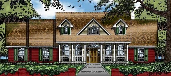 House Plan 79151 Elevation