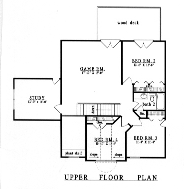 Country Traditional Level Two of Plan 79166