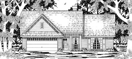 Traditional Elevation of Plan 79168