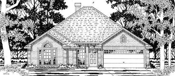 House Plan 79195 Elevation