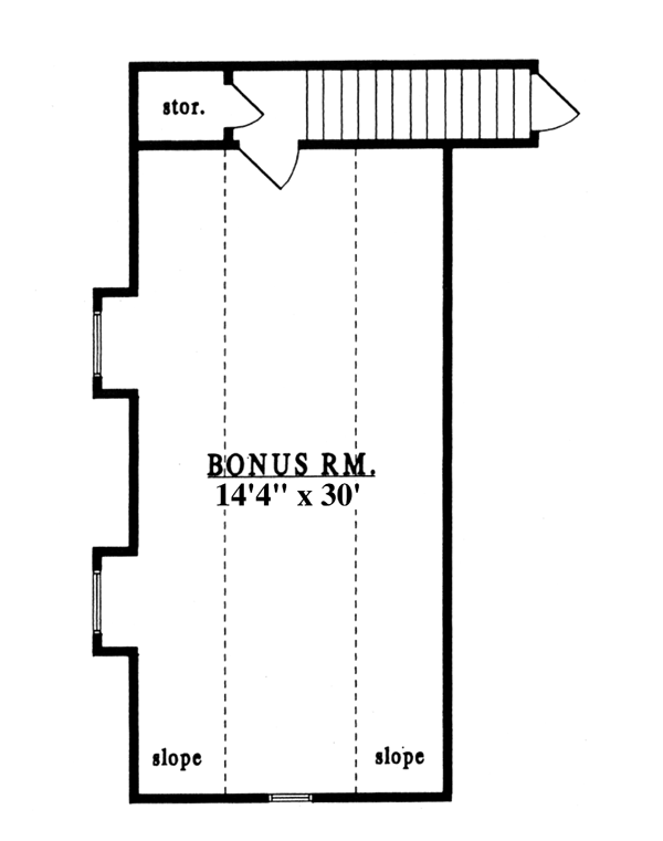 Cape Cod Country Level Two of Plan 79216