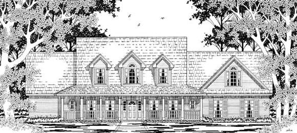 House Plan 79217 Elevation