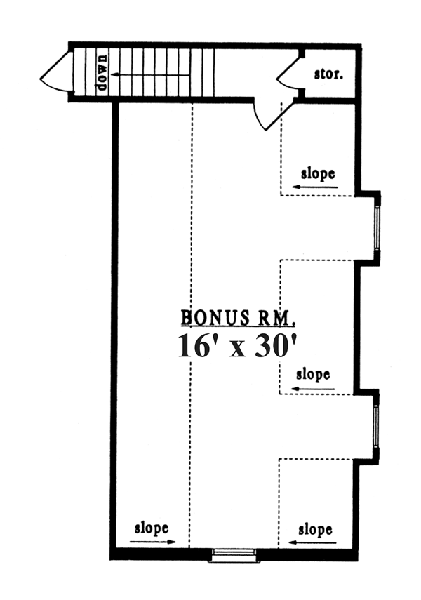 Cape Cod Country Level Two of Plan 79224